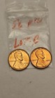wheat penny 1958,1958D SET GEM RED BU 1958-D LINCOLN CENT LOT #B UNC RED LUSTER — photo 1