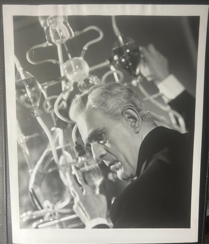 BORIS KARLOFF Columbia MAN THEY COULD NOT HANG two original 1939 stills