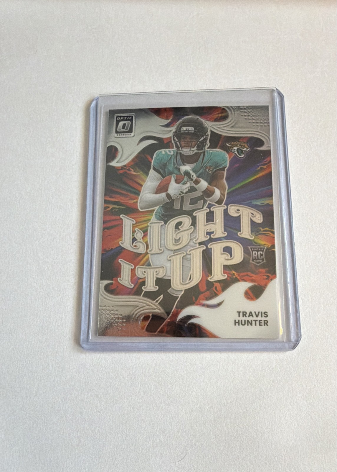 2025 Panini Donruss Optic - Light It Up Travis Hunter #4 (RC)