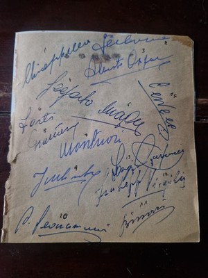 Fiorentina 1956/1957/Fulvio Bernardini/Trainer/Ardico Magnini/Alberto Ozan