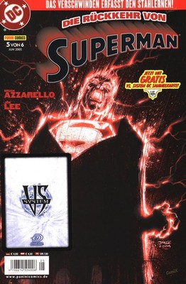 Die Rückkehr von Superman 5 - Panini (2004-2005) VS. System Sammelkarte Z. 1