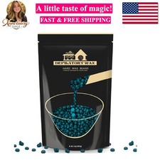 Hard Wax Beads, 1lb, Jasmine, Sensitive Skin, for Face, Body, Legs, Brazilian...