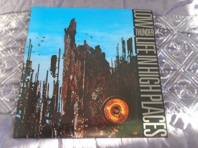 Thunder Low Life In High Places  12 Inch 45rpm Record . Box and Photo  EMS 242