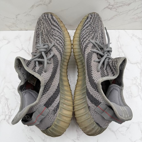 Adidas Yeezy Boost 350 V2 Beluga 2.0 Grey Orange Black Mens Size 11.5 AH2203 - Picture 6 of 12