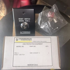 Cerberus Pyrotronics RSW-1 Reset Switch