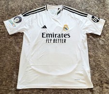 Real Madrid Shirt #9 Mbappe Home Size Large