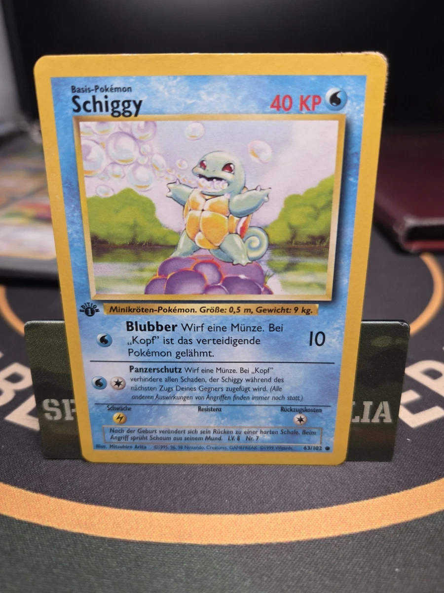 Individual Trading Card Games Pokémon TCG German 1st Edition for