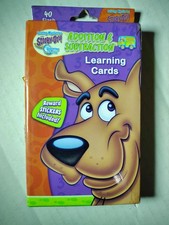 Scooby-Doo Addition And Subtraction Learning Cards, 40 Flash Cards