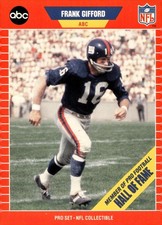 1989 Pro Set #2 Frank Gifford Announcer Collectibles