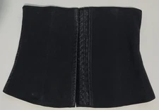 Vanna Belt Women's Waist Cincher, Black Lycra, Corset  Comfort  3XL Used