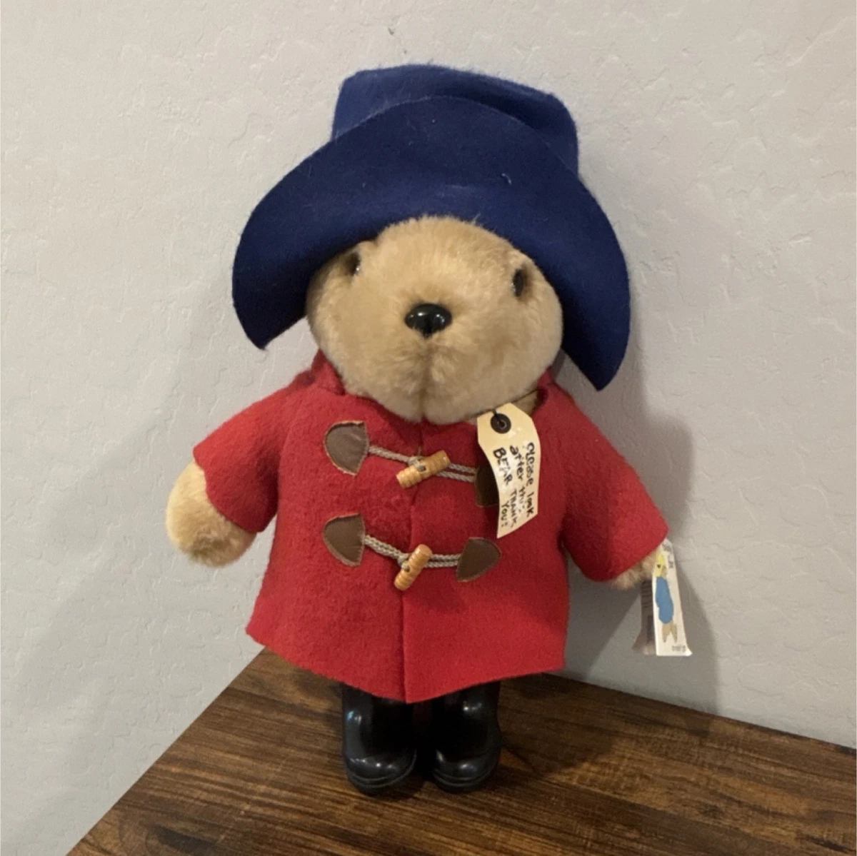 Peluche Ours Paddington – Eden Toys – 39x24 Cm – Belles Dimensions – Occasion