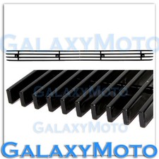 07-13 Chevy Silverado 1500 All Black Center Bumper Air Dam Billet Grille Insert
