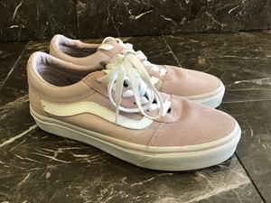 womens pink suede vans