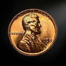1959-D Lincoln Memorial Penny BU Brilliant Uncirculated Denver Mint