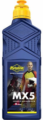 PUTOLINE MX 2 STROKE SYNTHETIC MOTOCROSS OIL KTM SX125 SX150 SX250