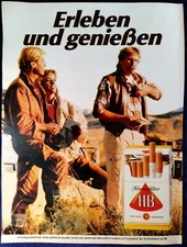 HB Filter Zigaretten, originale Werbung aus 1986  ...
