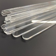 Clear Acrylic Popsicle Sticks for Ice Cream, Cakesicles, Lollipops & Crafts Baby