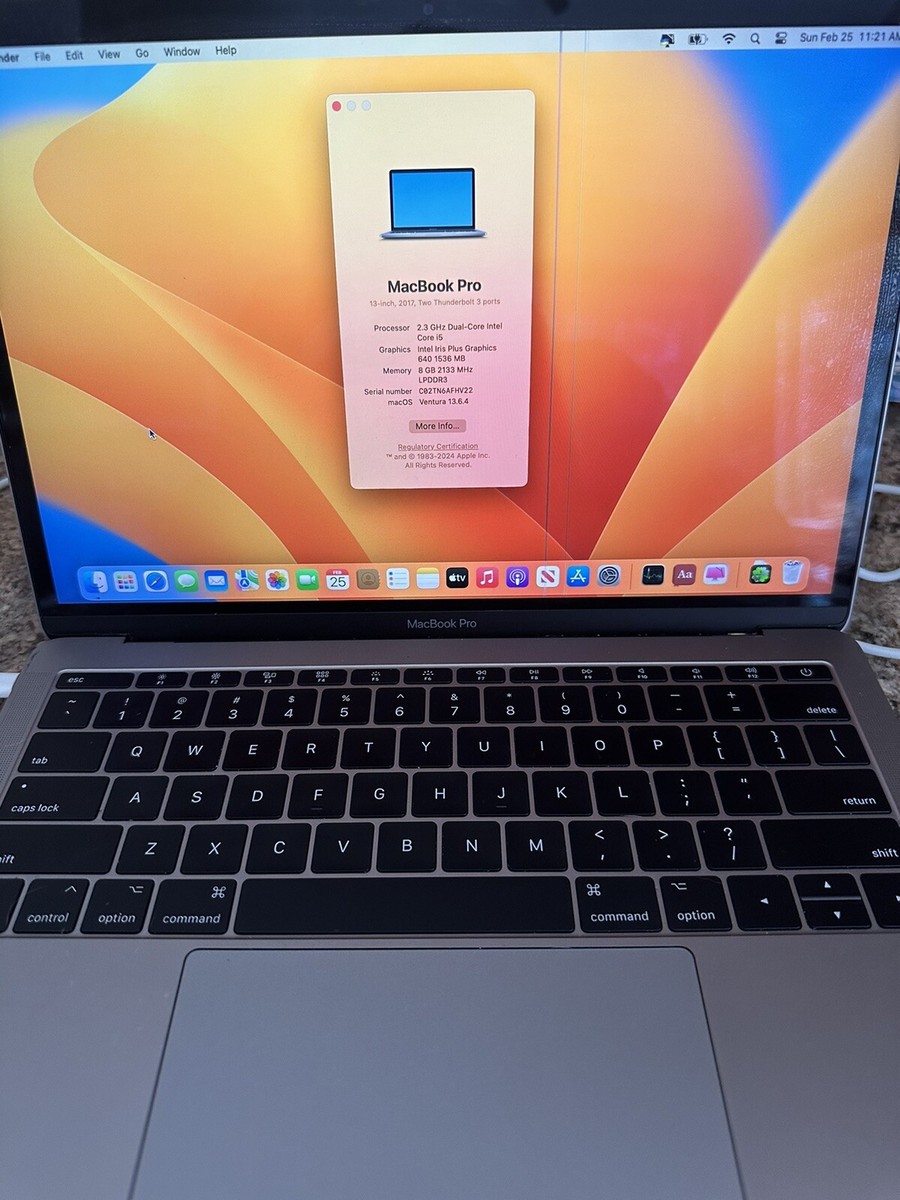 Apple MacBook Pro 13in (128GB SSD, Intel Core i5, 2.30GHz Apple MacBook Pro 13in (128GB SSD, Intel Core i5, 2.30GHz