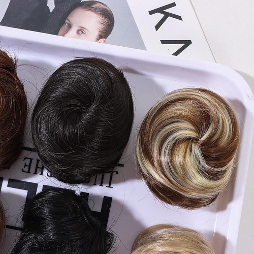 Claw Clip Hair Accessories Piece Updo Hair Piece Space Buns Messy Bun - 第 8/21 張圖片