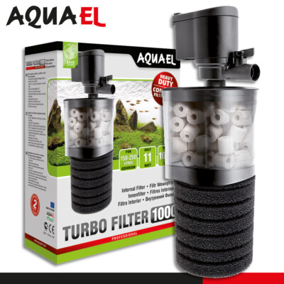 Aquael Turbo Filter 1000 Aquarienfilter Innen Wasserpflege Reinigung Fische 