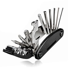 Portable 16 in 1 Motorcycle Bicycle Cycling Foldable Bicycle Repair Tool Kit Set