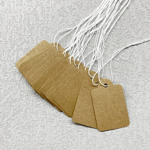 200Pcs Kraft Price Tags with String Attached, Labels Display Tags Paper Tags - Picture 6 of 10