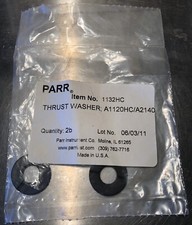 Parr Thrust Washer, 1132HC , A1120HC/A2140, New, Pk of 2