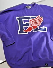 Fully Laced purple sweatshirt Adult L