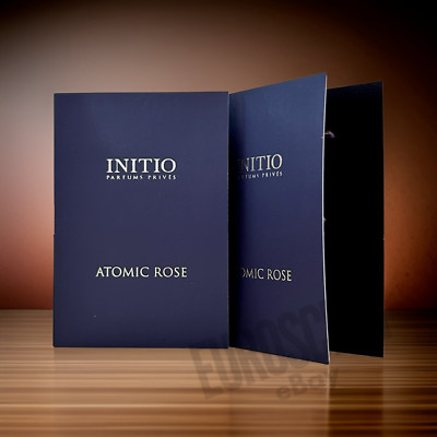 Initio Paris Atomic Rose Sprayable Perfume Parfum Samples 1.5ml X 2pcs