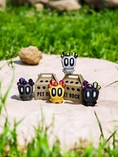 3d Printed Pet Rocks, Blob Rocks, Friend Pet Rocks, Unique Gifts