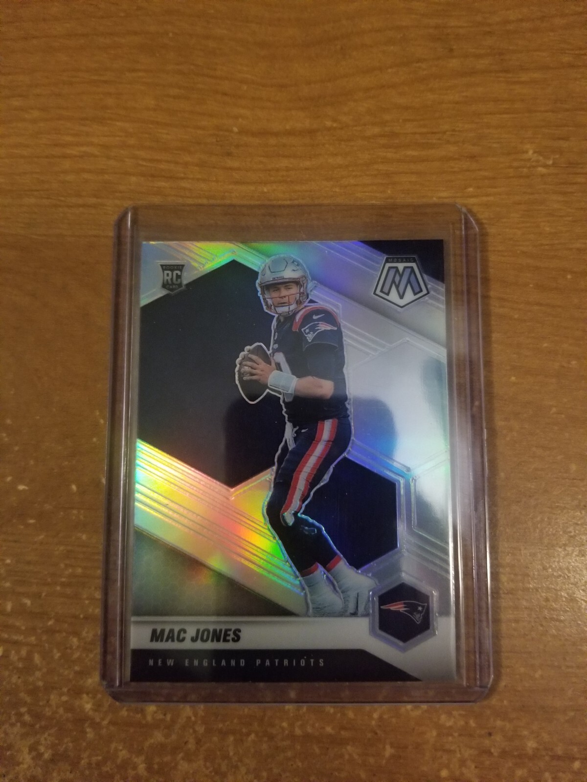 2021 PANINI MOSAIC FOOTBALL SILVER PRIZM PARALLEL #306 MAC JONES RC NM/M