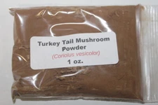 1 oz. Turkey Tail  Mushroom Powder (Coriolus vesicolor)