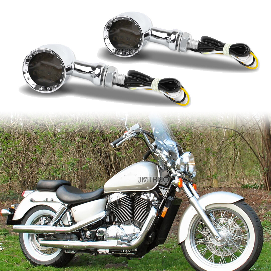 Feu De Signalisation Pour Moto, Feu De Brouillard, Feu De Signalisation DC12V Compatible Avec Shadow VT 750 1100 VTX 1300 1800