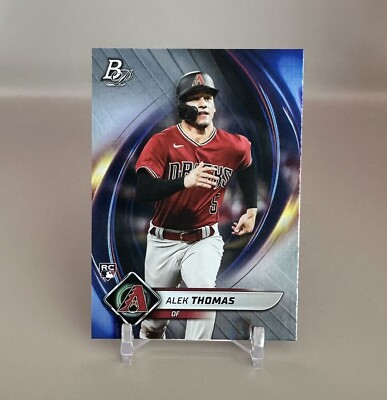 2022 Topps Bowman Platinum Arizona Diamondbacks Alek Thomas Card No 67 