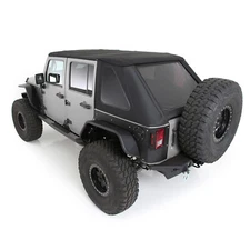 Smittybilt Bowless Combo Top Tinted Windows For Jeep Wrangler JK Unlimited 4Door