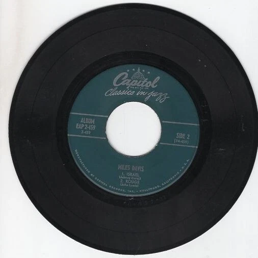 Miles Davis - Classics In Jazz Part 2 45 EP w/ PS - Image 4 of 4