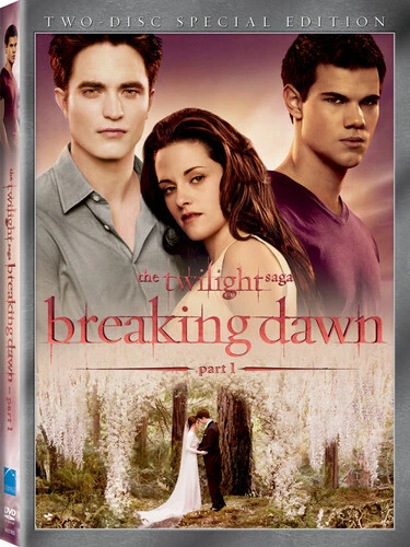 The Twilight Saga Breaking Dawn Part 1 DVD free shipping