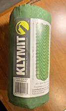 Klymit Static V Full Sized Lightweight Sleeping Pad - Green NEW