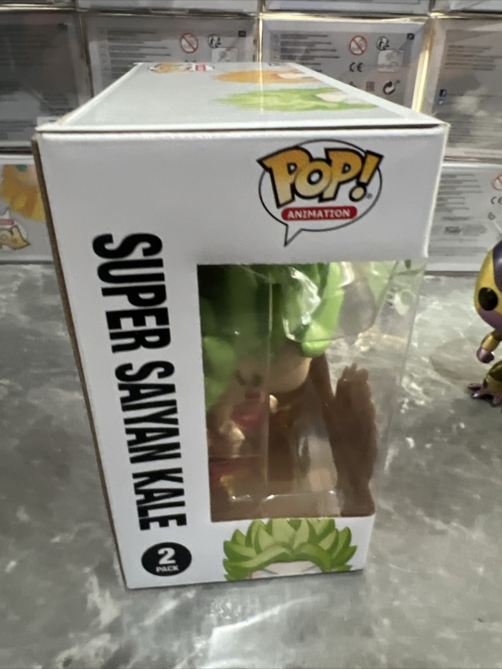 Funko Pop 2 Pack SS KALE and SS CAULIFLA Figures Funimation EX Read