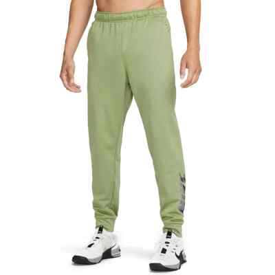 Nike Men's Therma-FIT Alligator Green Tapered Training Pants (DQ4846-334)  M/L/XL