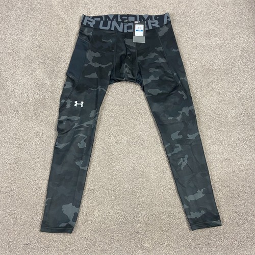 Under Armour ColdGear Infrared Compression Leggings Herren XL Grau Camouflage