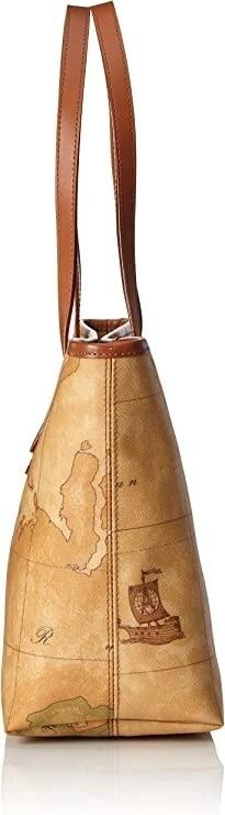 Bolso de Hombro Alviero Martini Mujer Clase 1° Geo Clásico D004/6000 Medio Natural Foto 3 de 4