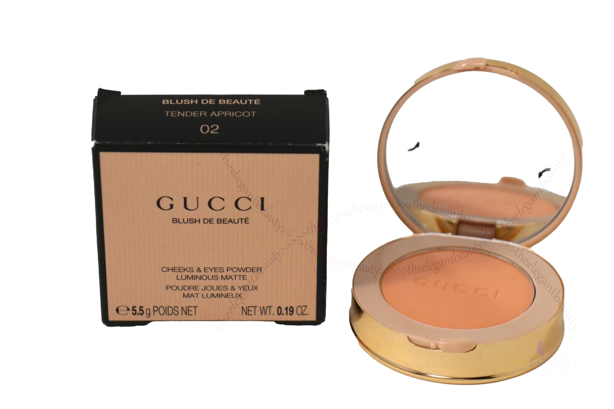 Gucci Blush De Beaute Cheeks & Eyes Luminous Matte Powder (02