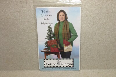 NEW COTTON GINNYS POCKET SCARVES FOR THE HOLIDAYS | eBay