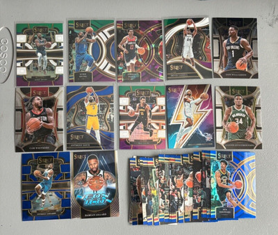 2023-24 Panini Select NBA Lot - Number/Stars/Premier Level Vets and RC