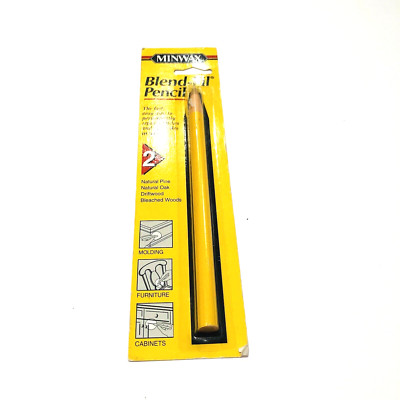 Miniwax Blend-Fil Pencil No. 2 Natural Pine Bleached Wood Natural Oak Driftwood