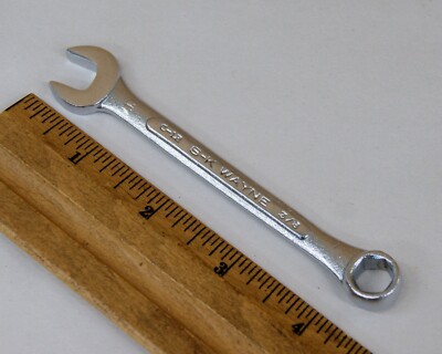 S-K SK Wayne Tools C-12 - 3/8'' Combination 6 Pt Wrench USA New Old Stock! BN2698
