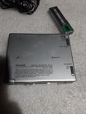 aiwa AM-F5 ポータブルMDレコーダー Aiwa AM-F5 Portable Minidisc Recorder | eBay