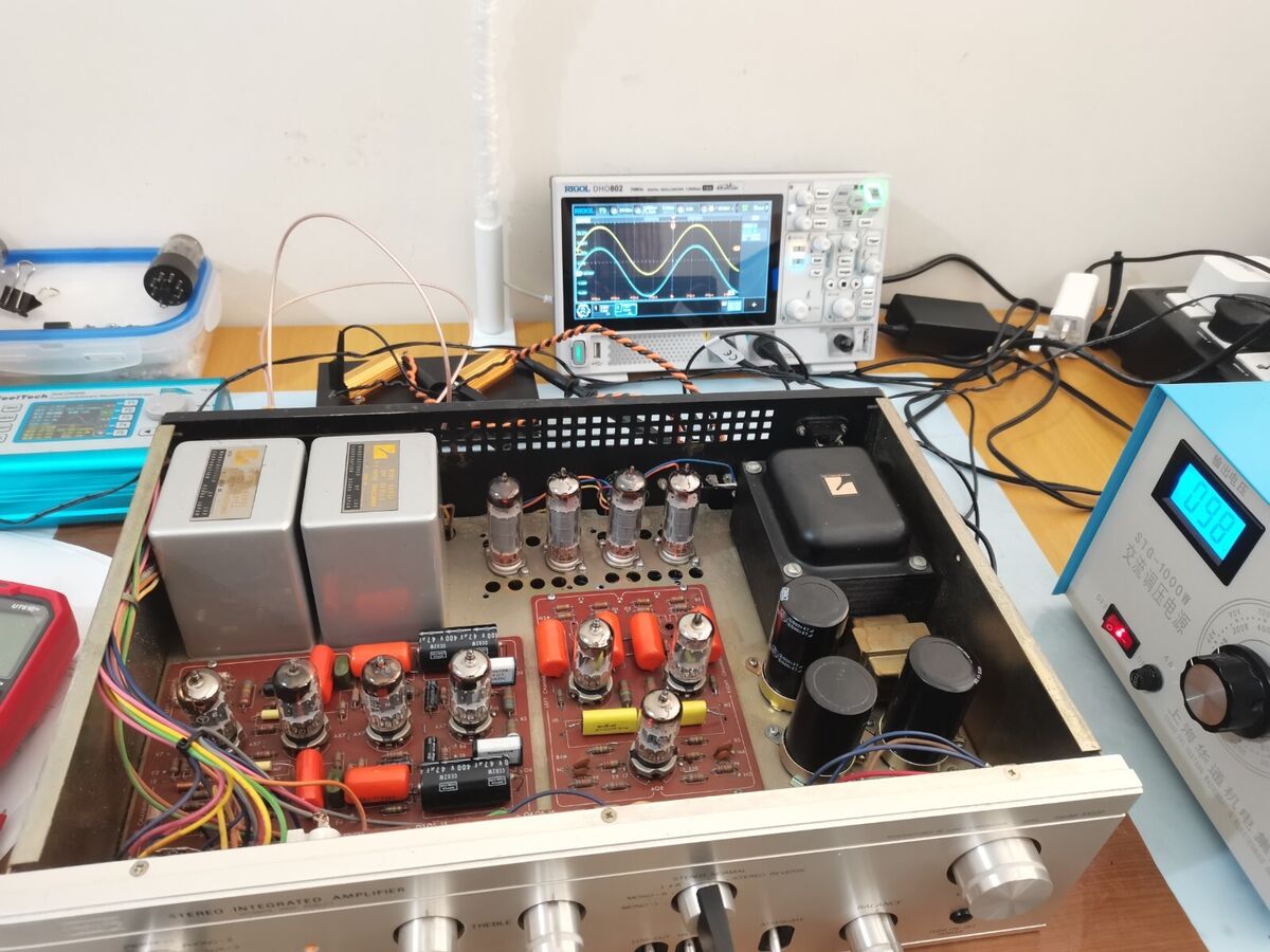 LUXKIT A1020 Integrated Tube Amplifier 6RA8 Push-Pull 10W | eBay LUXKIT A1020 Integrated Tube Amplifier 6RA8 Push-Pull 10W | eBay