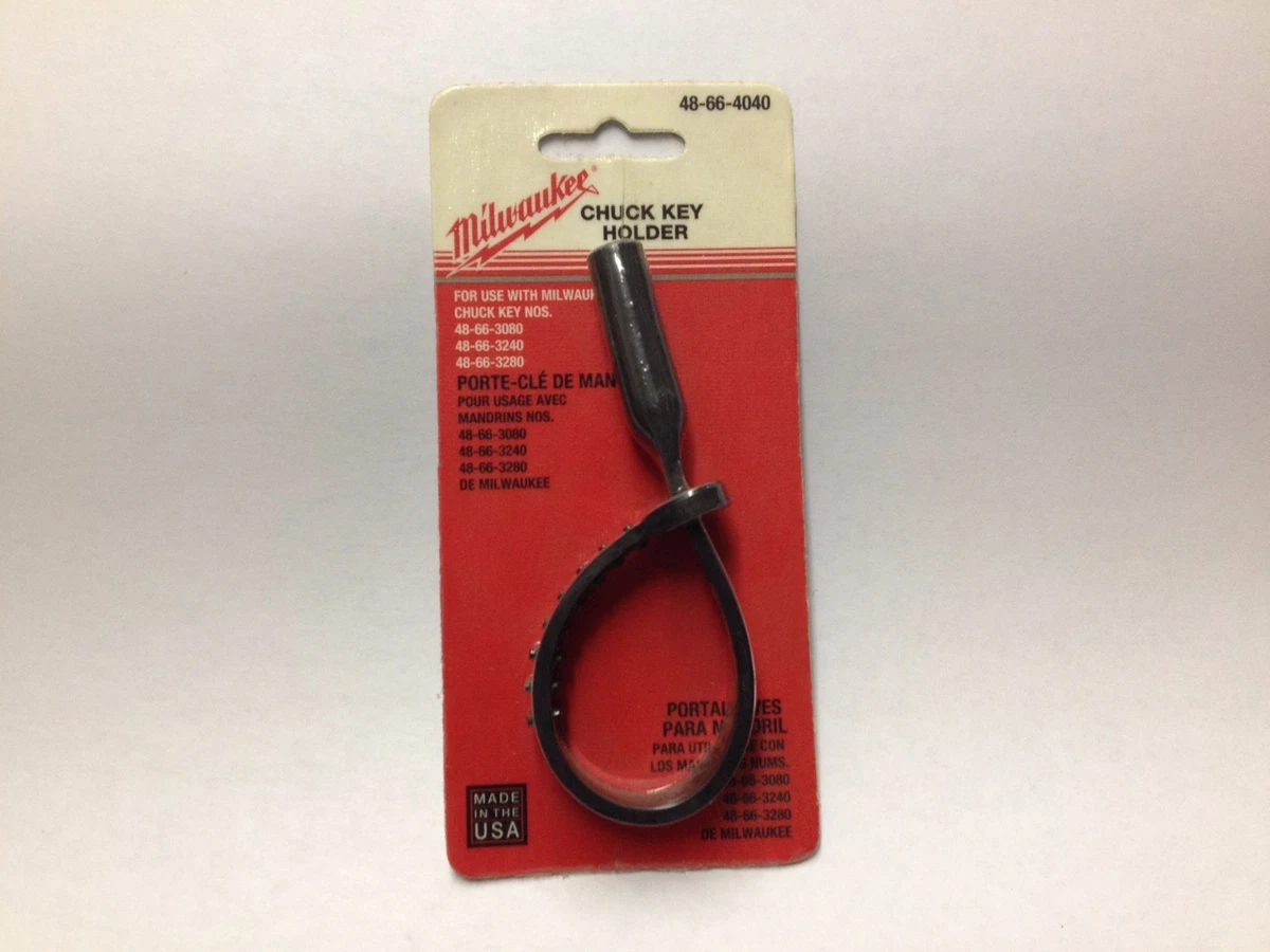 Milwaukee® 48-66-3200 Replacement Chuck Key, 1/4 in Chuck Key, 7/32 in Milwaukee® 48-66-3200 Replacement Chuck Key, 1/4 in Chuck Key, 7/32 in